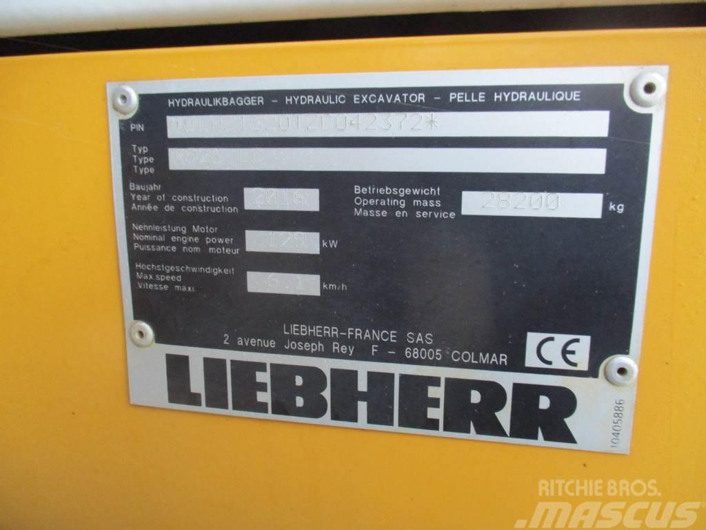 Liebherr R 926 Litronic Gravemaskiner på larvebånd