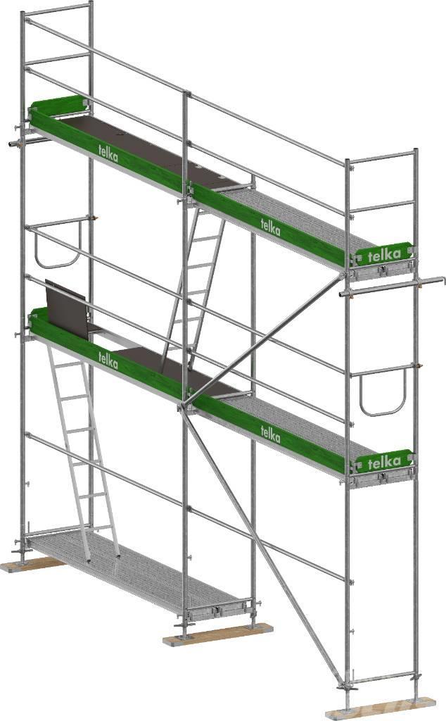  telka 54m2 scaffolding ponteggio andamio PIN74 Stillads udstyr