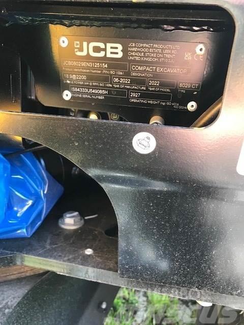 JCB 8029CTS Minigravemaskiner
