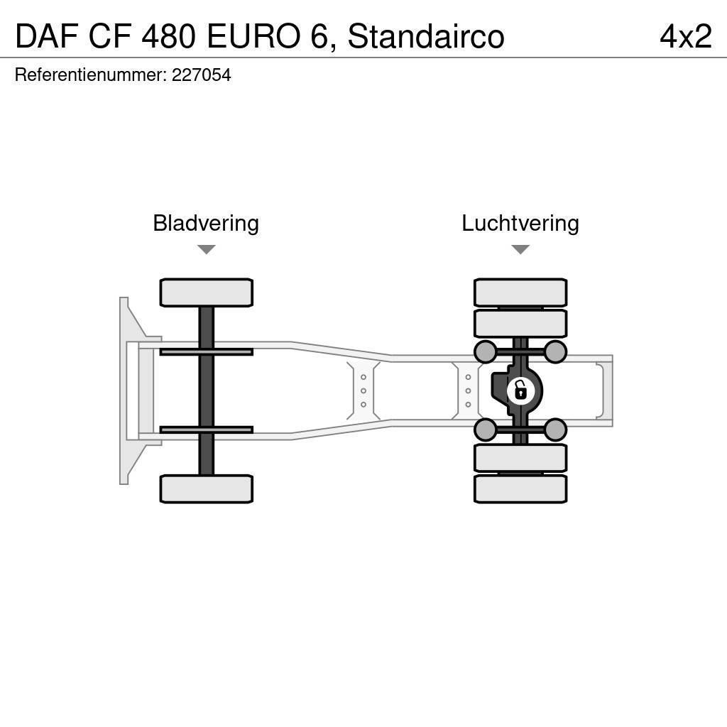 DAF CF 480 EURO 6, Standairco Trækkere