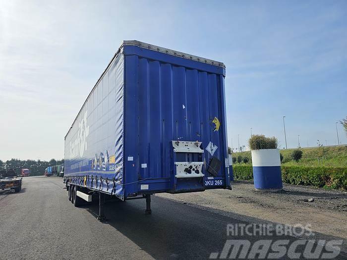 Krone SD 27 | Mega | Code XL | Huckapack Semi-trailer med Gardinsider
