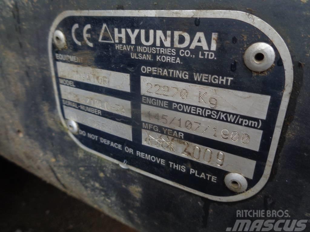Hyundai R210 LC Gravemaskiner på larvebånd