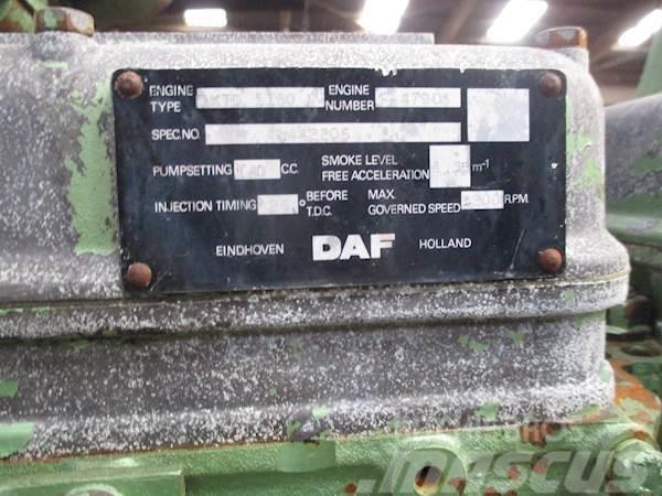 DAF 615 (DF615) Motorer