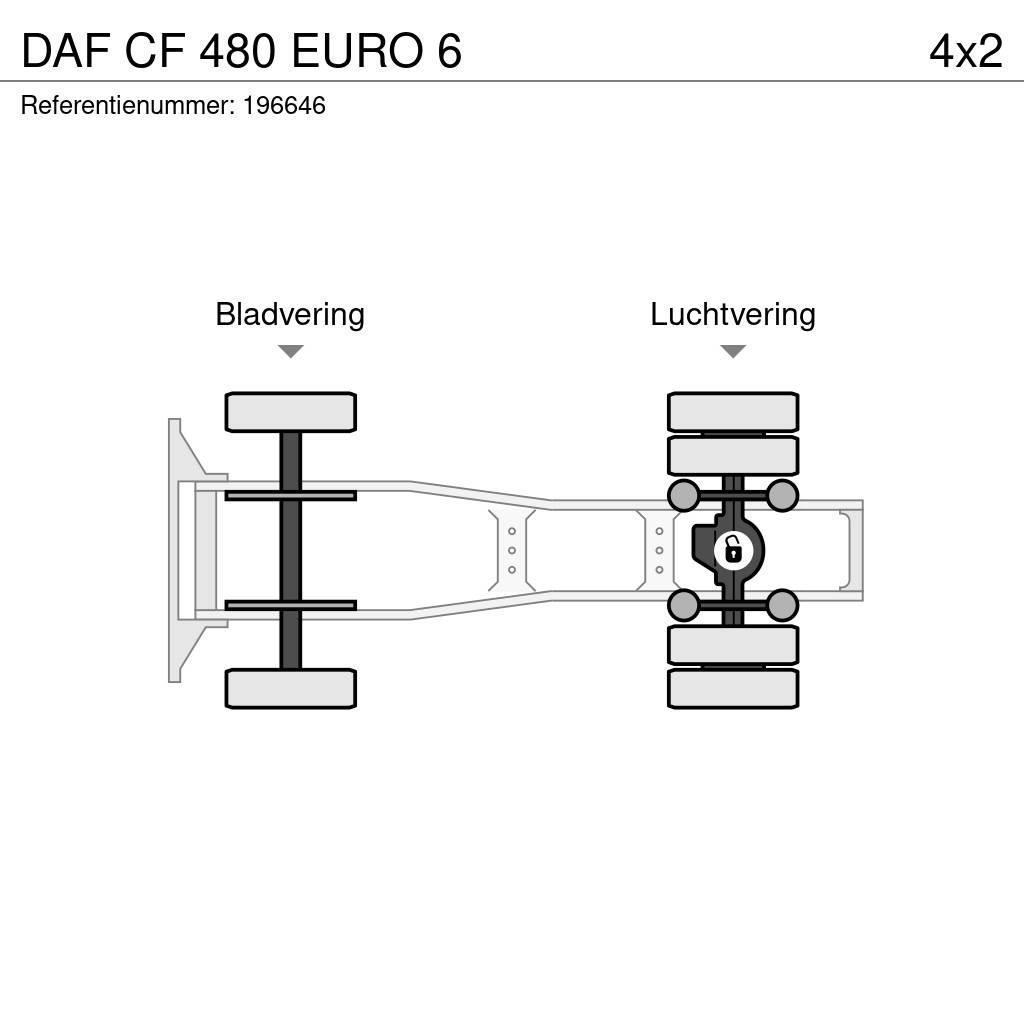 DAF CF 480 EURO 6 Trækkere