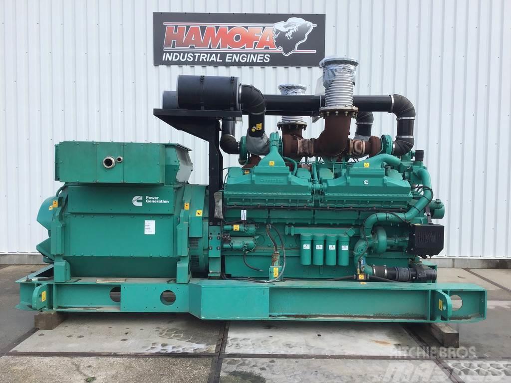 Cummins QSK60-G9 GENERATOR 2813 KVA  USED Dieselgeneratorer
