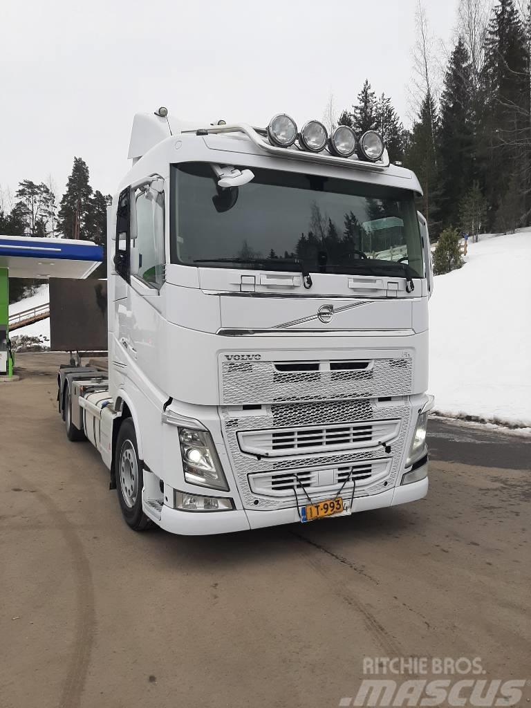 Volvo FH 13 Lastbiler med containerramme / veksellad