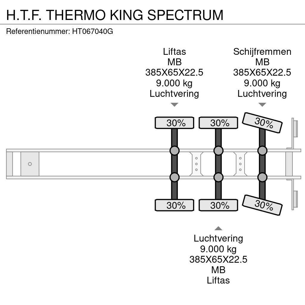  H.T.F. THERMO KING SPECTRUM Semi-trailer med Kølefunktion