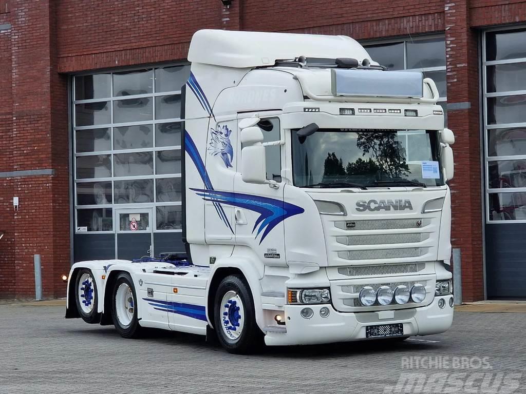 Scania R520 V8 Highline 6x2 - Retarder - Full air - Leath Tractor Units