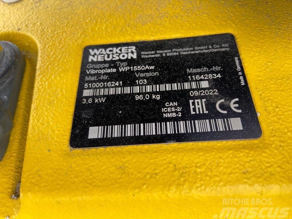 Wacker Neuson WP1550Aw Vibratorer