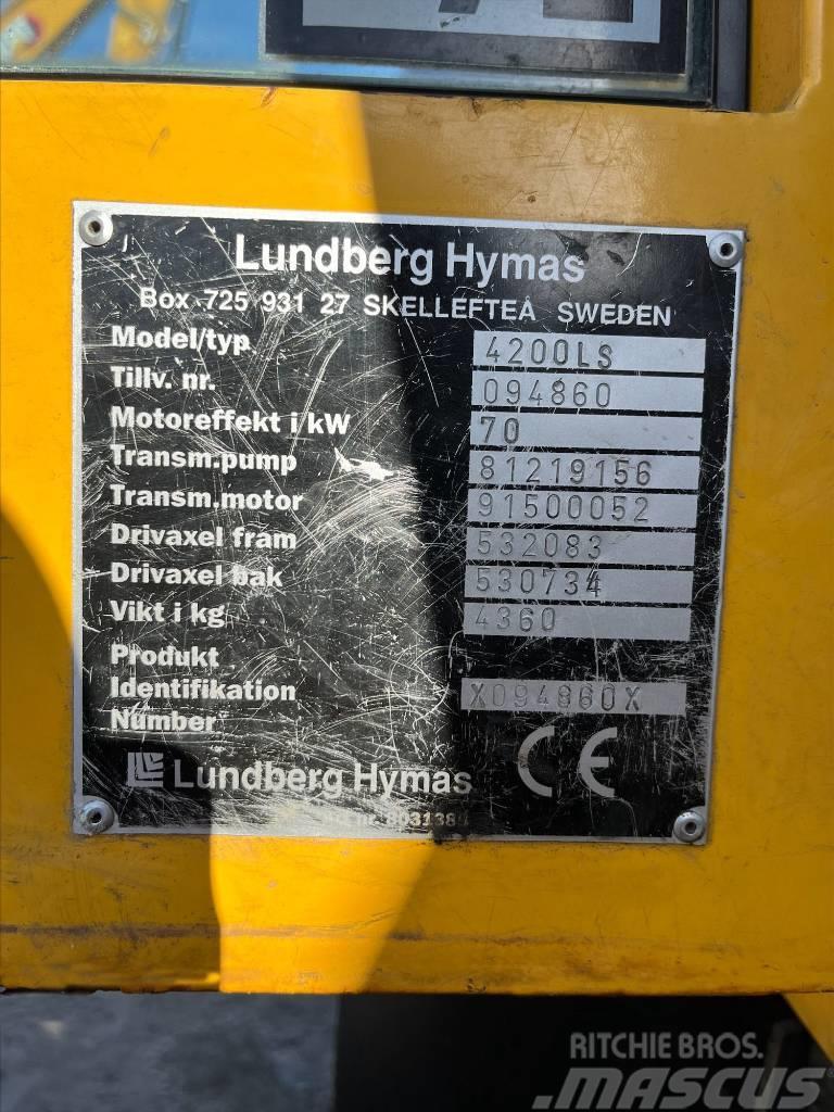 Lundberg 4200LS Læssemaskiner på hjul