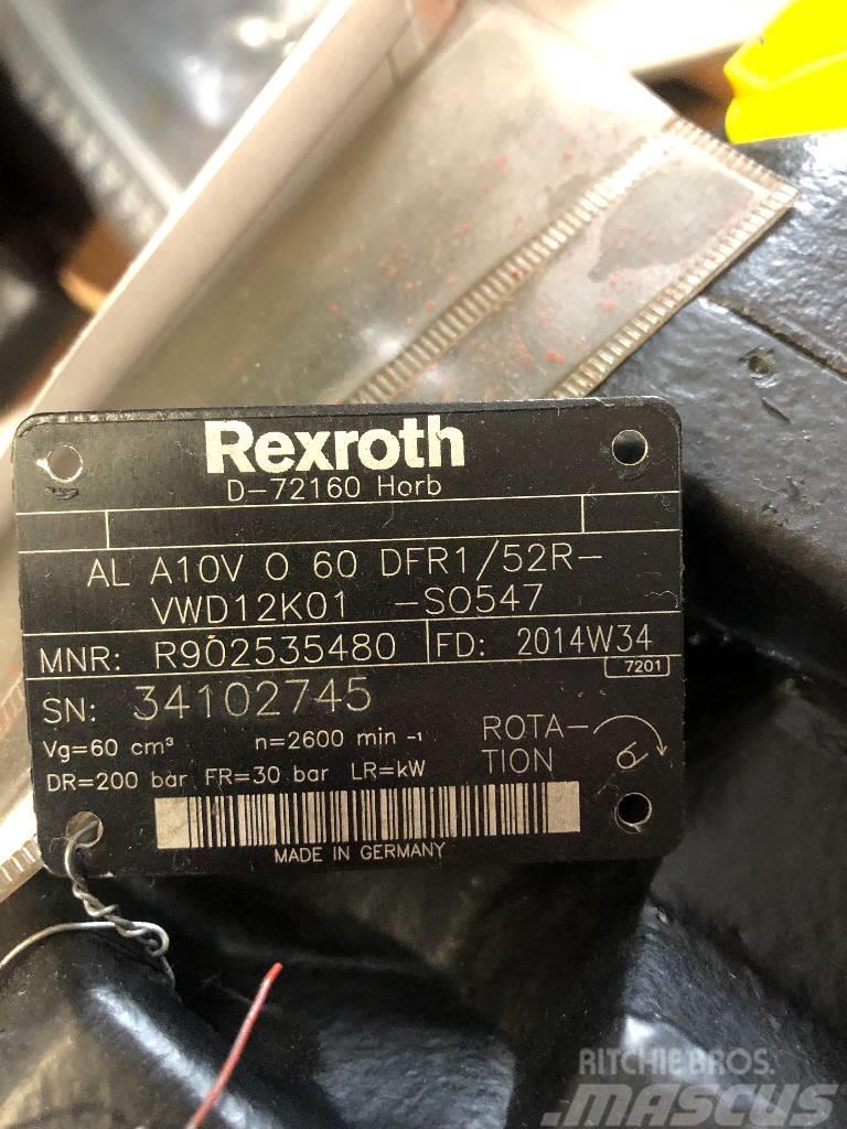 Rexroth AL A10V O 60 DFR1/52R-VWD12K01 -SO547 Andet tilbehør