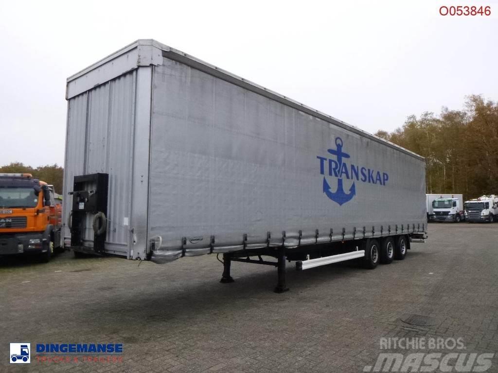 Kässbohrer Curtain side Mega trailer 98.5 m3 Semi-trailer med Gardinsider