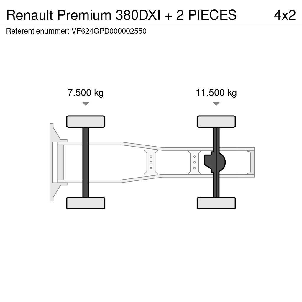 Renault Premium 380DXI + 2 PIECES Trækkere