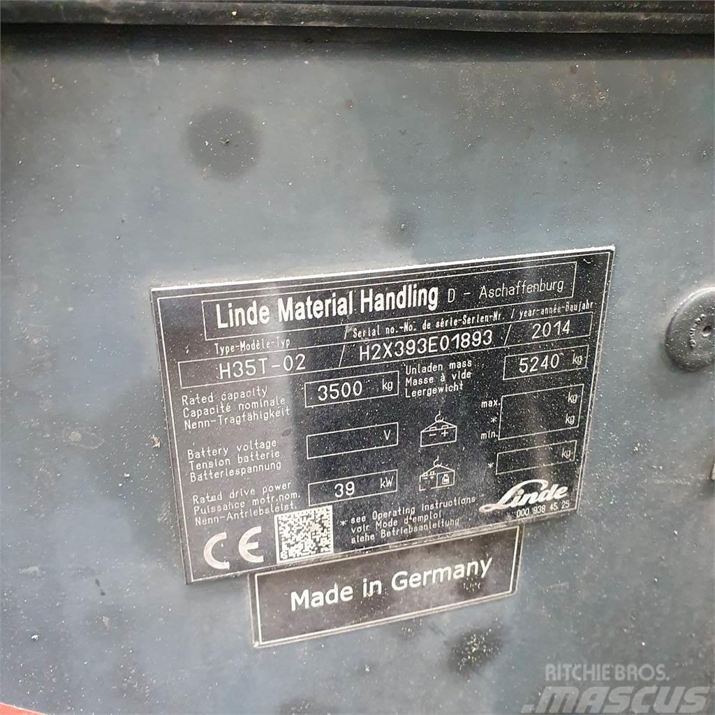 Linde H35T LPG gaffeltrucks