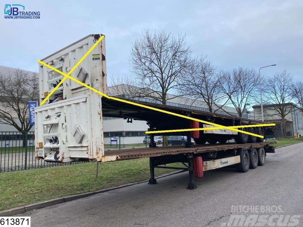 Krone open laadbak Semi-trailer med lad/flatbed