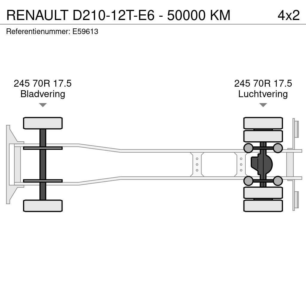 Renault D210-12T-E6 - 50000 KM Fast kasse