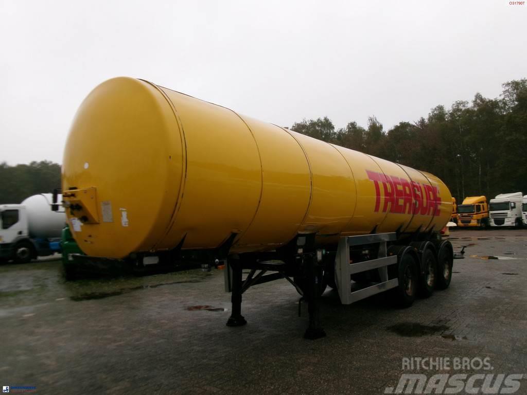  Clayton Food (beer) tank inox 30 m3 / 1 comp Semi-trailer med Tank