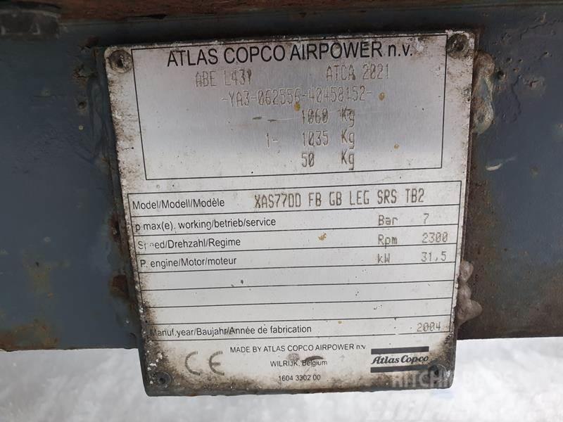 Atlas Copco XAS 77 DD - N Kompressorer