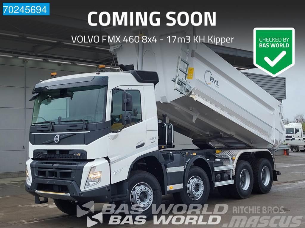 Volvo FMX 460 8X4 COMING SOON! VEB 17m3 KH Kipper Euro 6 Lastbiler med tip