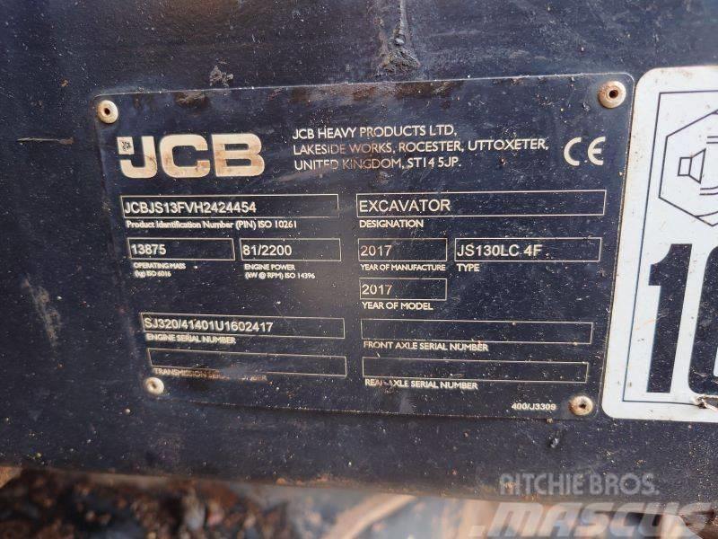 JCB JS 130 LC Gravemaskiner på larvebånd