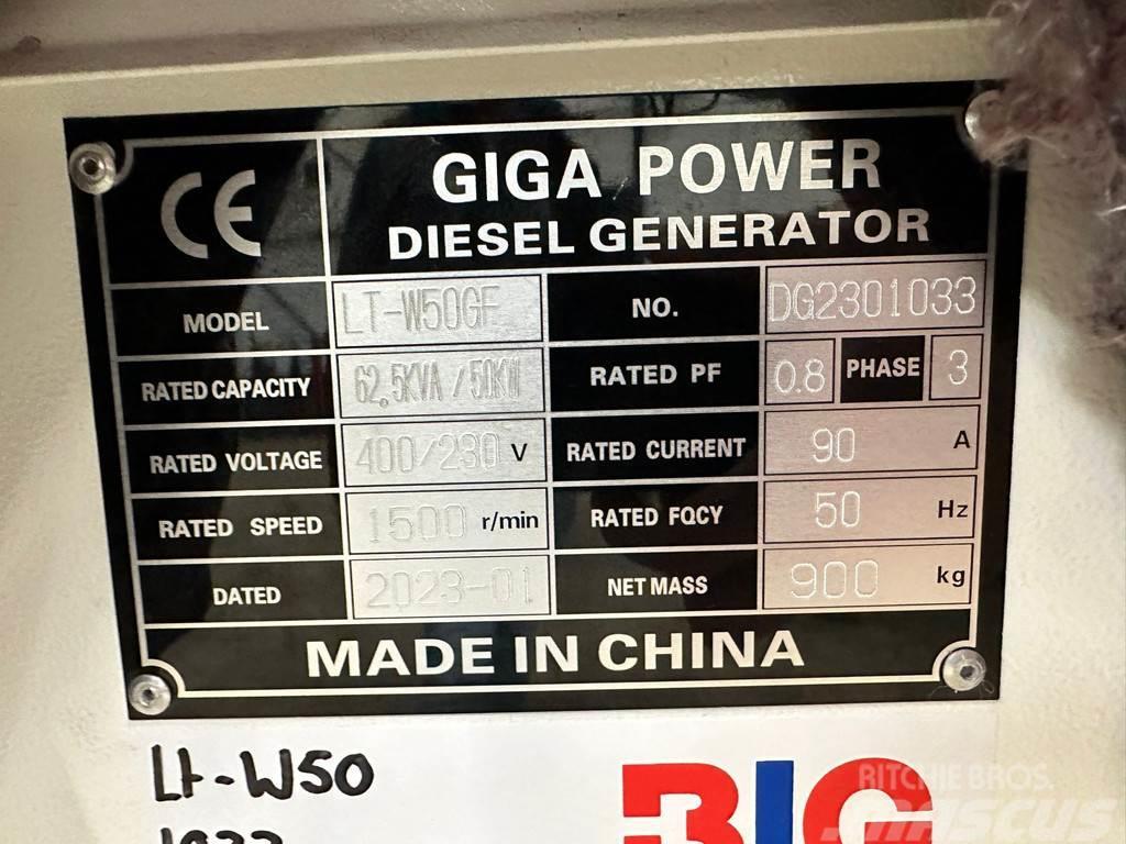  Giga power LT-W50-GF 62.5KVA silent set Andre generatorer