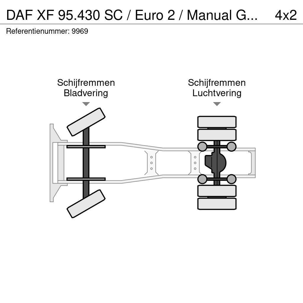 DAF XF 95.430 SC / Euro 2 / Manual Gearbox Trækkere