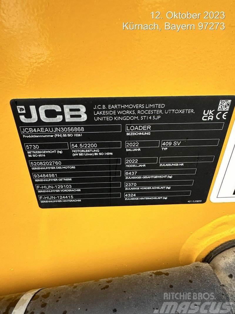 JCB 409 Læssemaskiner på hjul