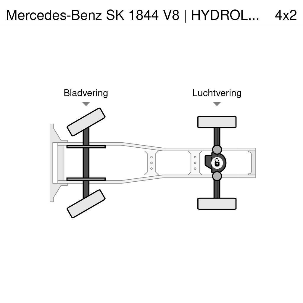 Mercedes-Benz SK 1844 V8 | HYDROLIC | RETARDER | MANUEL GEAR | H Trækkere