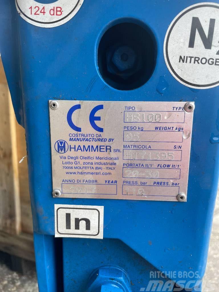 Hammer HS100 Hydraulic Breaker Hydraulik / Trykluft hammere