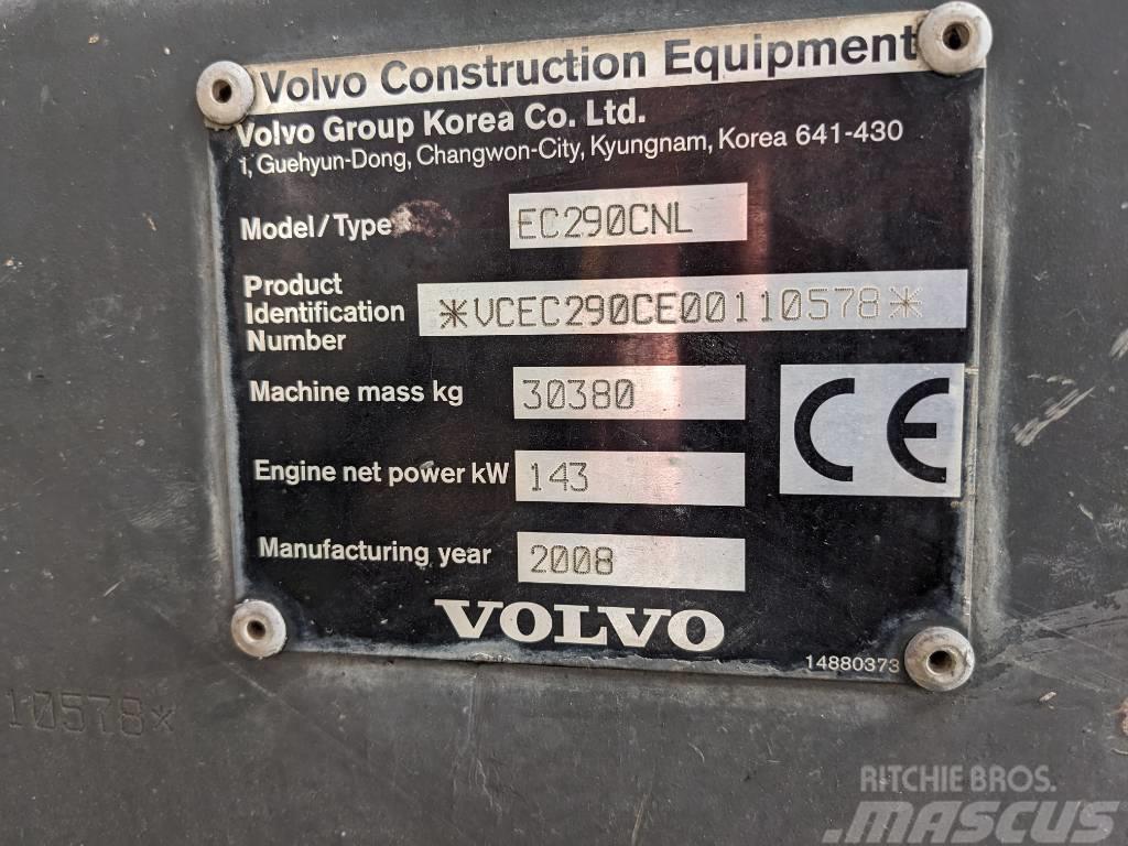Volvo EC 290 C N L Excavat Gravemaskiner på larvebånd