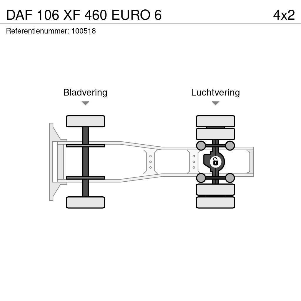 DAF 106 XF 460 EURO 6 Trækkere