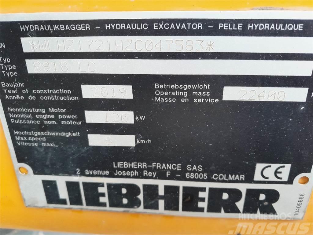Liebherr R918 LC G6.0 Gravemaskiner på larvebånd