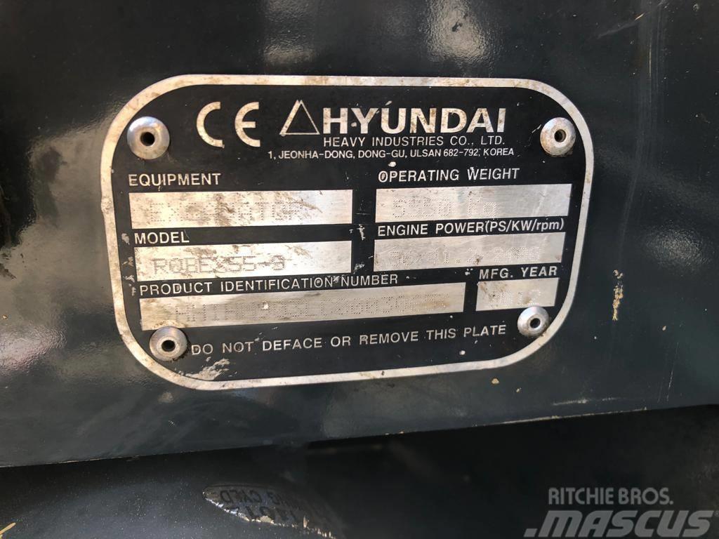 Hyundai R55-9 Minigravemaskiner