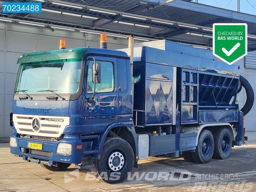 Mercedes-Benz Actros 2636 6X4 NL-Truck Reschwitzer Saugbagger Bi Slamsuger
