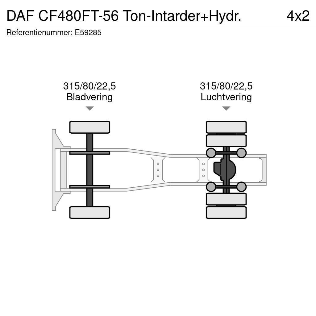 DAF CF480FT-56 Ton-Intarder+Hydr. Trækkere