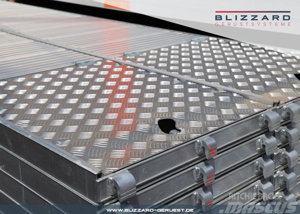 Blizzard S70 871 m² BLIZZARD Alugerüst + Aluböden + Durchst Stillads udstyr