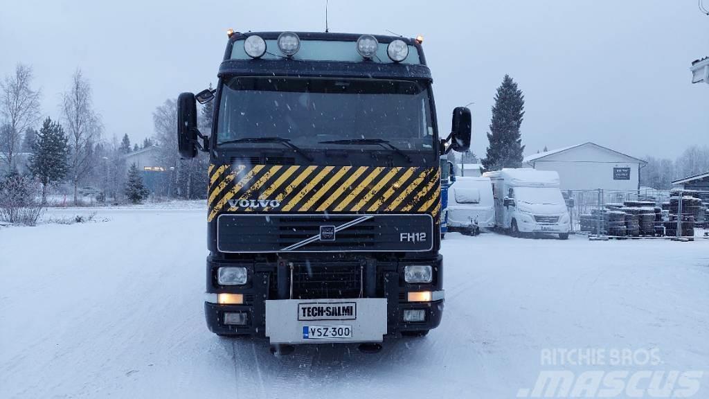 Volvo FH12 + HMF 2820K4 JIB Lastbil med kran