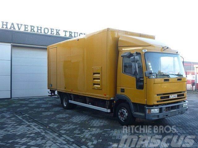 Iveco EuroCargo 120 EL 17 4X2 Closed box with taillift a Fast kasse