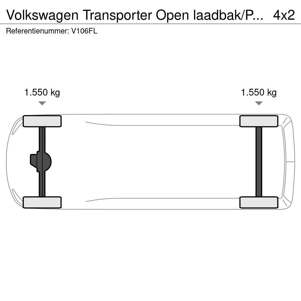 Volkswagen Transporter Open laadbak/PICK-UP!! 1ste eigenaar! Pickup/Sideaflæsning