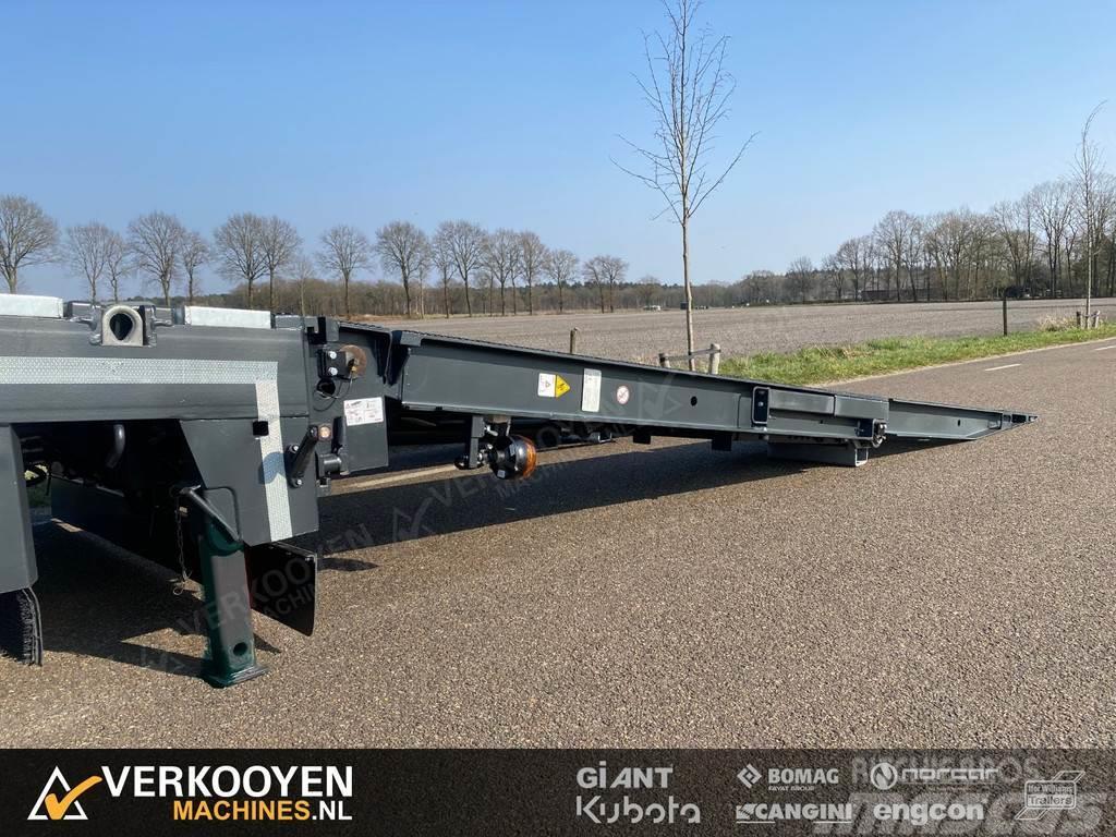 Nooteboom MCO-48-03 Dieplader - Hydr Bed - 2x Powersteering Semi-trailer blokvogn