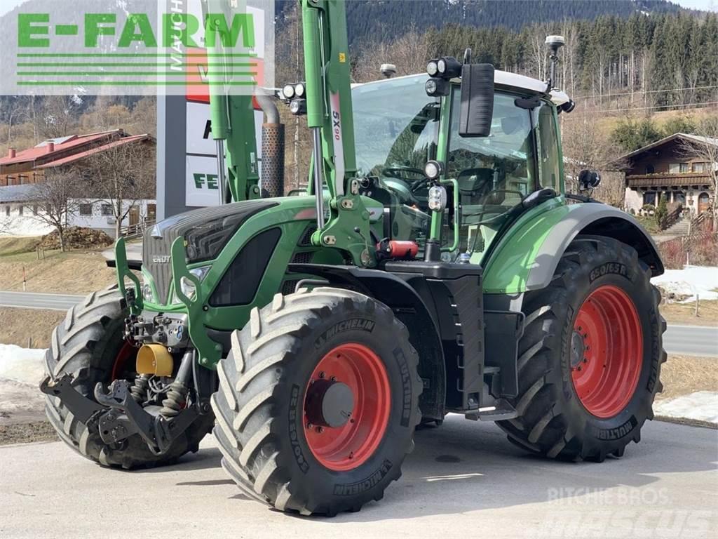 Fendt 724 vario scr Traktorer