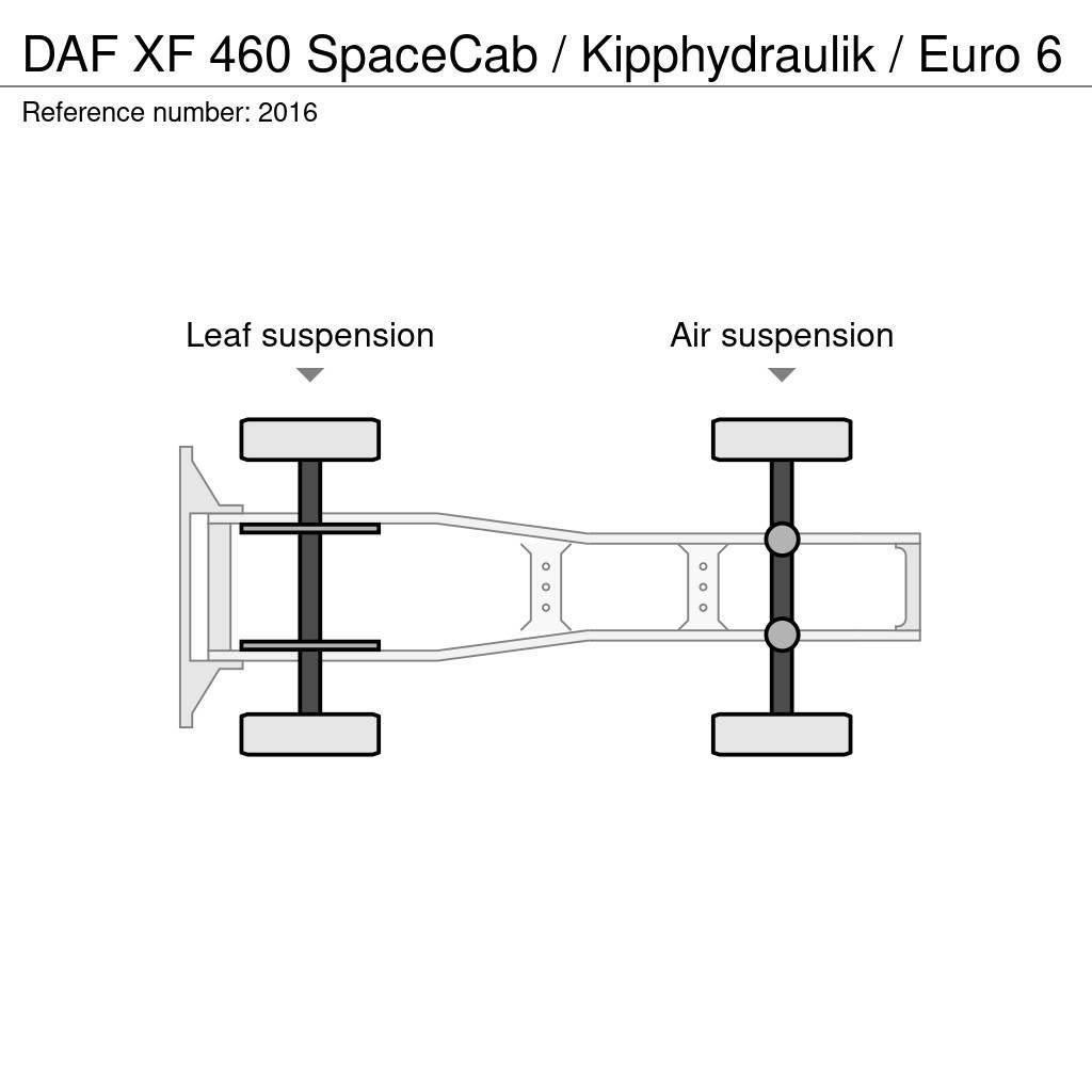 DAF XF 460 SpaceCab / Kipphydraulik / Euro 6 Trækkere