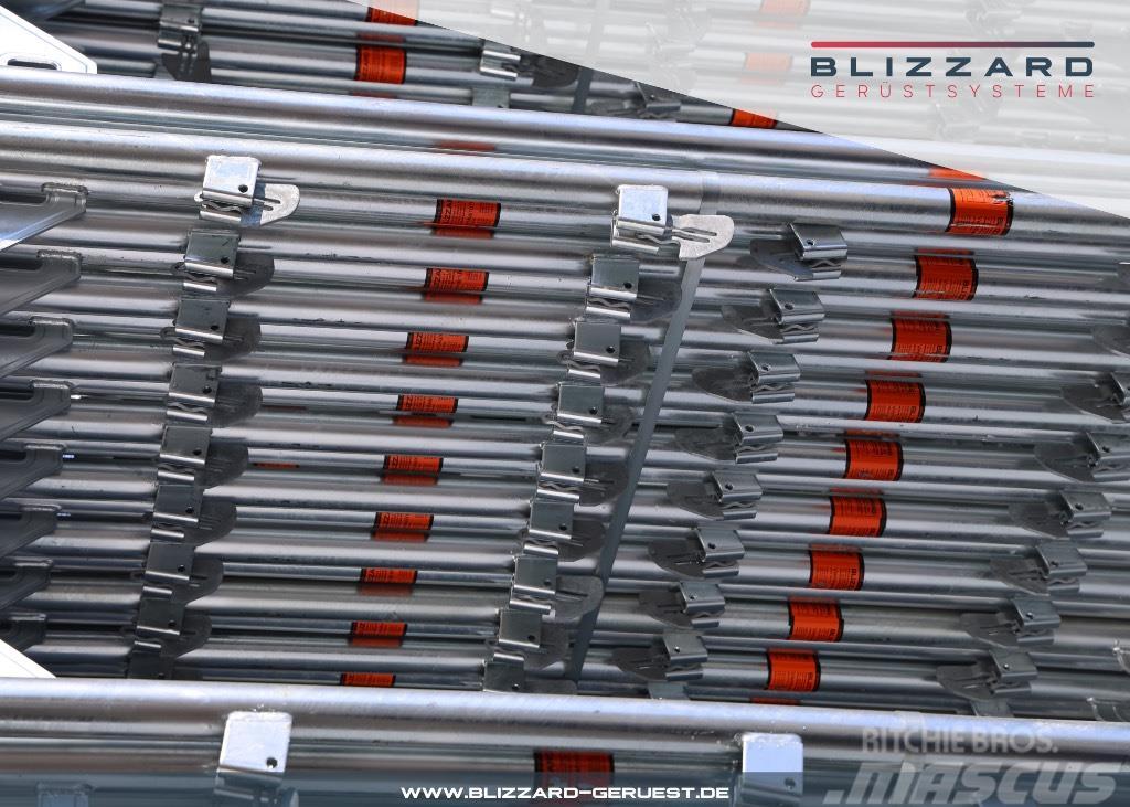 Blizzard S70 303,93 m² neues Gerüst mit Aluminiumböden Stillads udstyr