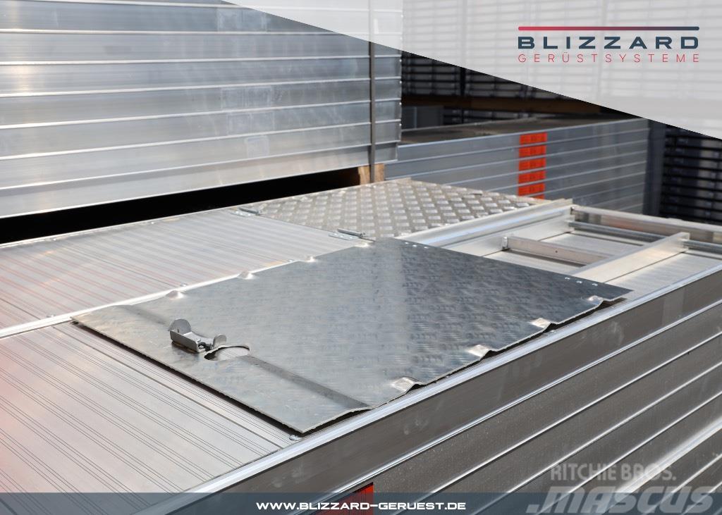 Blizzard S70 303,93 m² neues Gerüst mit Aluminiumböden Stillads udstyr