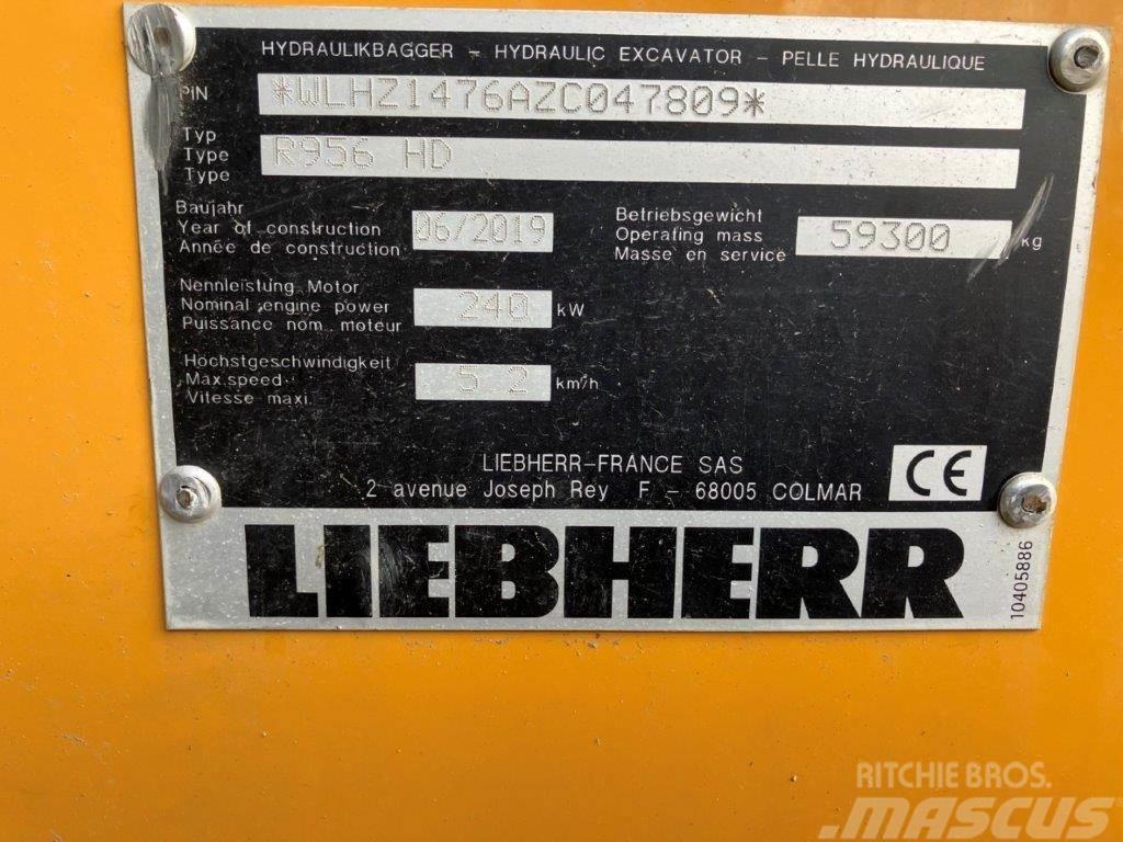 Liebherr R 956 Litronic Gravemaskiner på larvebånd