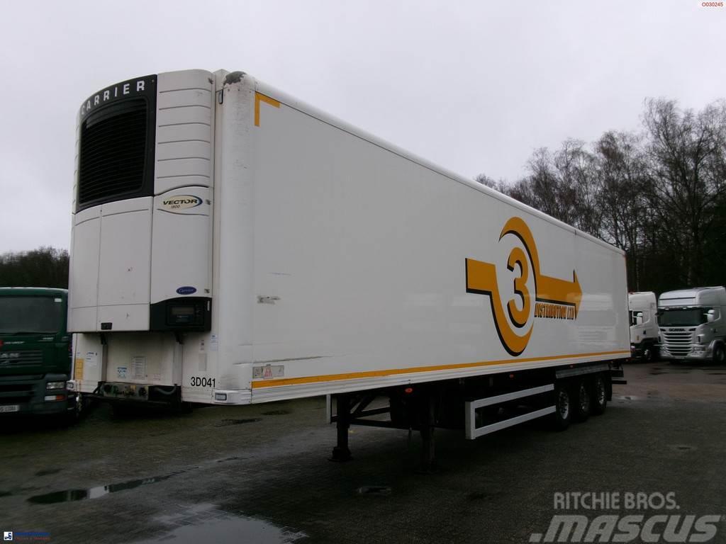  Gray Adams Frigo trailer + Carrier Vector 1850 MT Semi-trailer med Kølefunktion