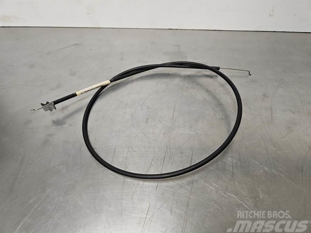 Liebherr L514-10101289/10101291-Bowden cable/Bowdenzug Chassis og suspension