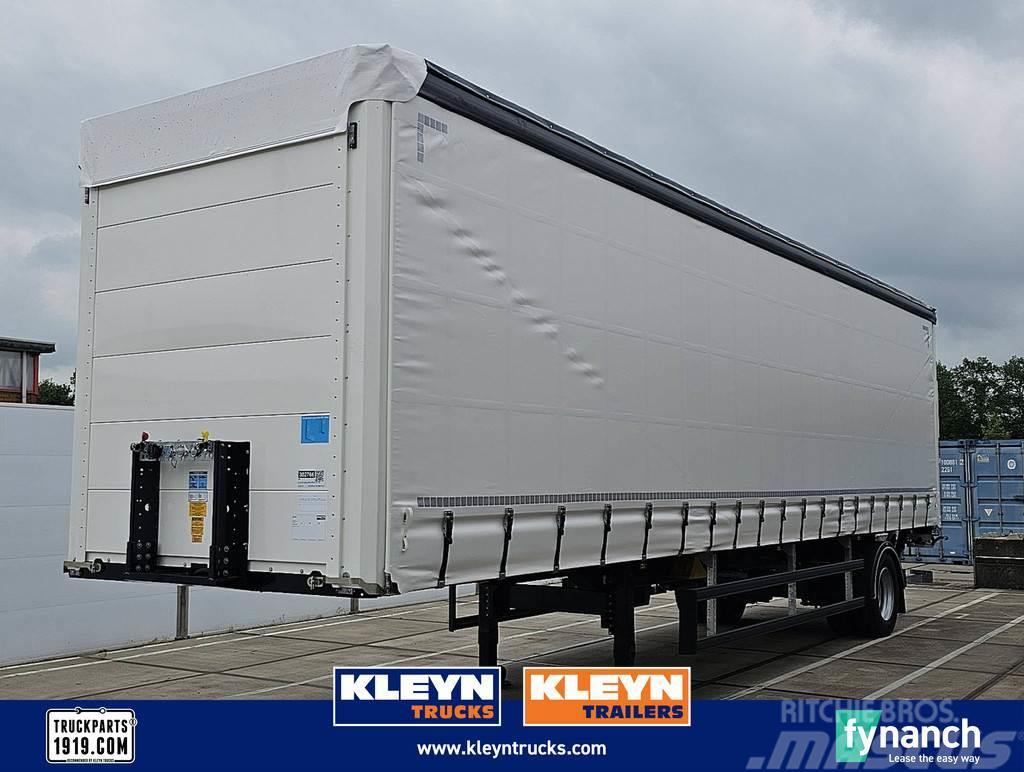  KLEYN TRAILERS PRSH 10 TRI steeraxle taillift Semi-trailer med Gardinsider