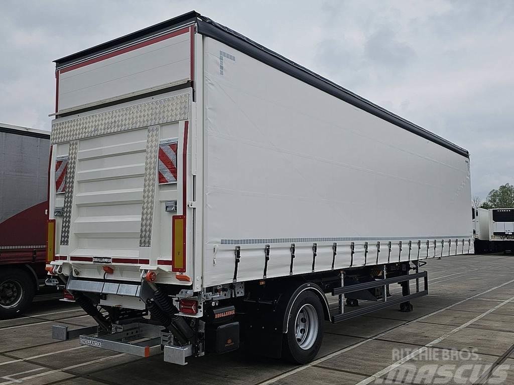  KLEYN TRAILERS PRSH 10 TRI steeraxle taillift Semi-trailer med Gardinsider