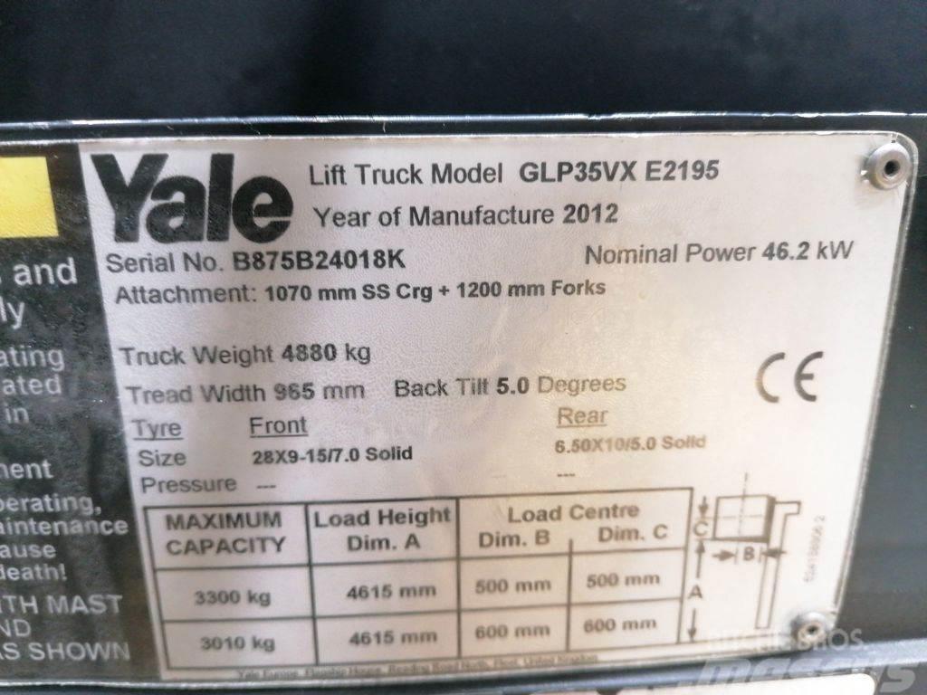 Yale GLP35VX LPG gaffeltrucks